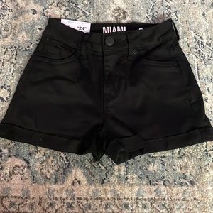 size 0 high rise Taille Haute jean shorts